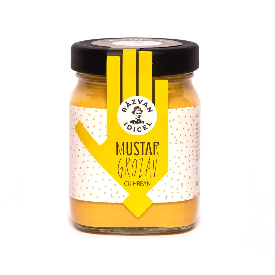 Muștar Grozav cu hrean - 310g