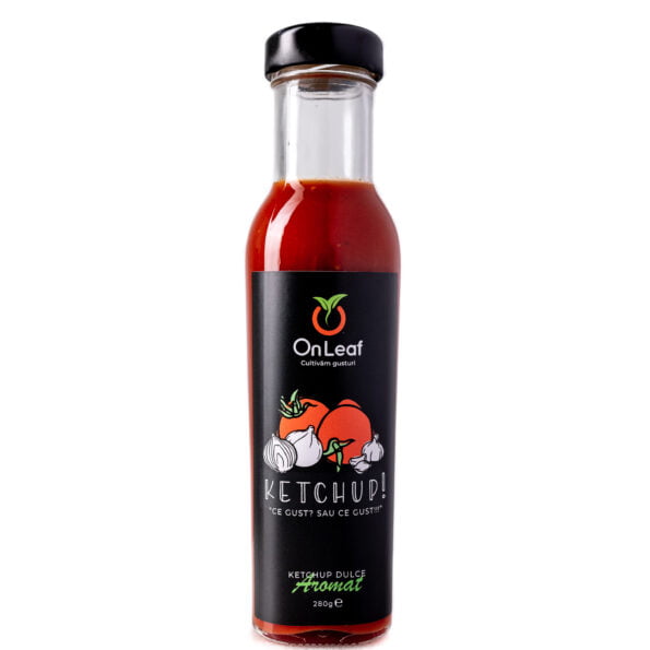 Ketchup nepicant cu tomate
